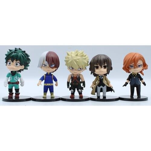 Boku no hero academia Midoriya Izuku Action Figure 10cm deku my hero academy bakugou katsuki Todoroki pvc Model anime figure toy