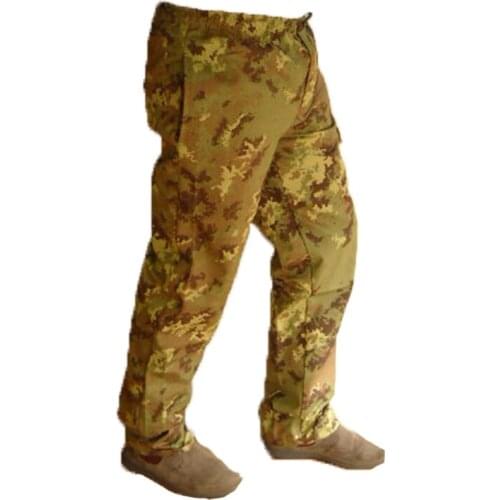 Pantalaccio pant vegetato military work camo elastic cotton