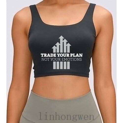 Trade Your Plan Trader Shares Stock Exchange Women Tank Top Leisure Plus Size XL Print Comfortable Standard GifTank Top