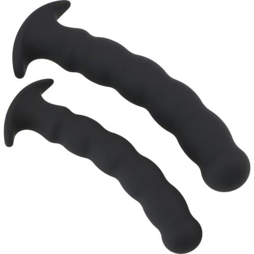 Soft Silicone Anal Plug Anal Bead Prostate Massager G-spot Massager S/L Sex Products Butt Plug Dildo Sex Toys for Women Men