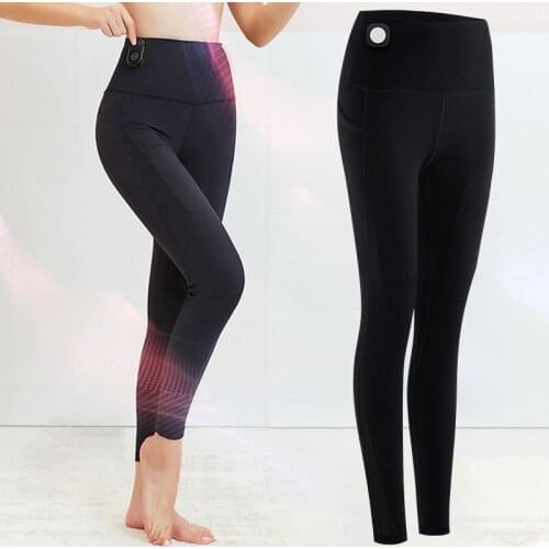Newly High Waisted Womens Leggings Smart Compression Pants for Yoga Running Gym & Everyday Fitness APP Control