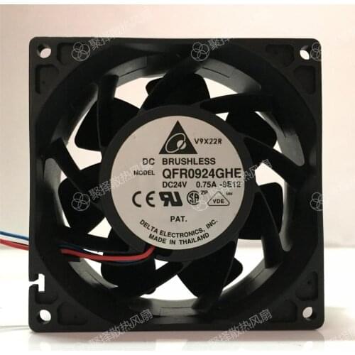 New and original in QFR0924GHE 24 v 90 * 90 * 9038 mm 38 converter cooling fan
