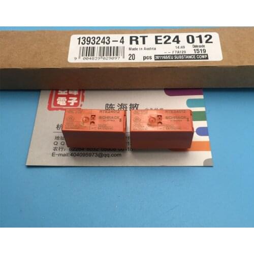 Original RTE24012 8PIN 8A relays