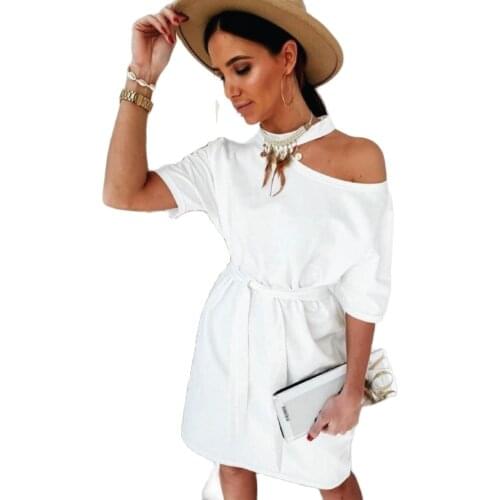 SHOULDER DECOLLAR COMBED FABRIC BELTED DRESS dress-dresses for women 2021-y2k-bodycon dress-plus size women clothing-dresses-max