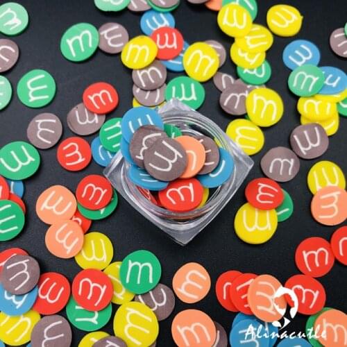20g Candy Resin DIY Supplies Nails Art Polymer Soft Clay Accessories DIY Sequins scrapbook shakes