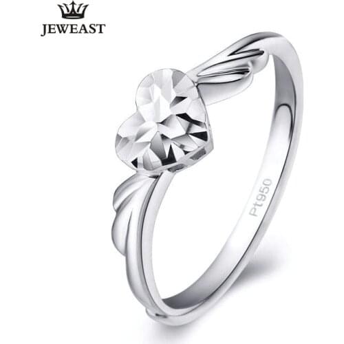 Pt950 Pure Gold Ring Real Solid Gold Rings Good Beautiful Upscale Trendy Classic Party Fine Jewelry Hot Sell New 2020