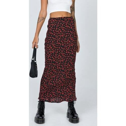 Women Beach Boho Maxi Skirt High Waisted Zebra/Floral Print Invisible Zip Long A-link Skirt Female Summer Clothes Streetwear