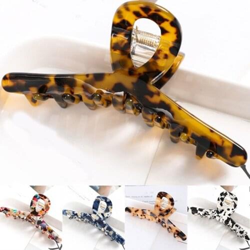 Hair Clips For Women Fashion Acrylic Hair Claw Clip Lady Ponytail Barrettes Hairclips Hairpins Hair Accessories For Women