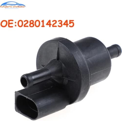 0280142345 6Q0 906 517 For Volkswagen Jetta Golf Audi A2 Seat Skoda 1.4L Fuel Tank Vapor Canister Purge Solenoid Breather Valve