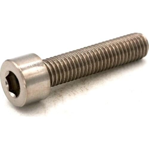 LOT 10 M8 x 35mm TA2 GR2 Titanium Hex Socket Head Cap Screw Bolts Anti Acid Corrosion DIN 912