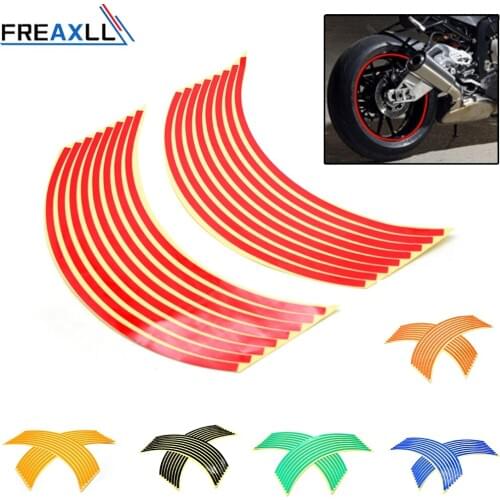 16 Pcs Motocross Bike Motorcycle Sticker For Most Motorcycle With 17inch/18inch Wheel Auto Wheel Rim Motorbike Moto Stickers