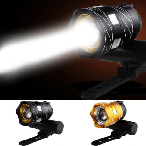 16000LM T6 USB Rear Light Adjustable Bicycle Light 1806mAh Rechargeable Battery Zoom Front Bike Headlight Lamp Accessorles #ND