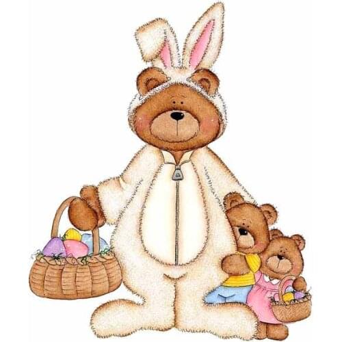 2021 NEW Easter Beer Bunny Hat Metal Cutting Dies Embossing Stencil Album Decor DIY Handcraft Cutter Mold