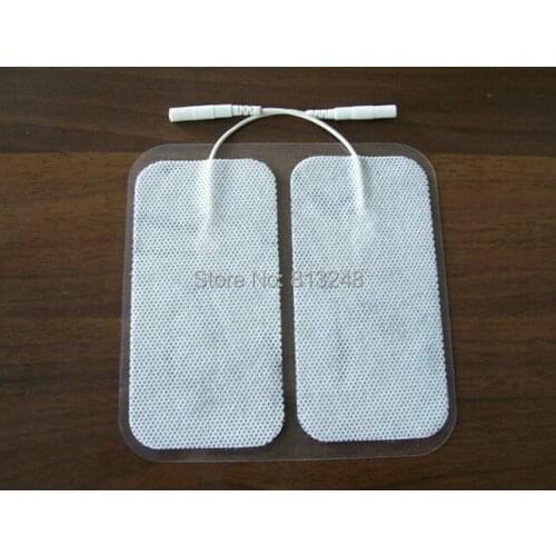 50*90MM Large Rectangular Prewired Replacement Electrode pads for EMS Machines and Maternity Tens machines