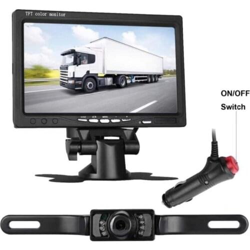 7 Inch Water Proof Rearview Camera and Monitor Set