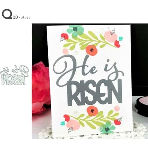 Raise English Metal Cutting Dies for Scrapbooking Mold Cut Stencil Handmade DIY Card Make Mould Model Craft Decoration New 2021