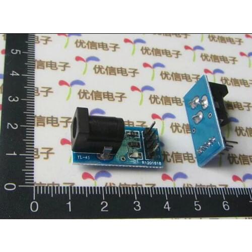 Free Shipping!!! electronic 2pcs DC005 /5.5-2.1MM dc power supply module / dc power adapter plate module sensor