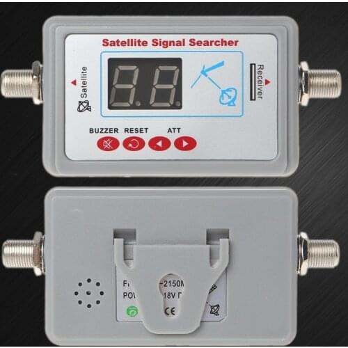Digital TV Antenna Satellite Signal Finder Meter Searcher LCD Display SF-95DL G6DC