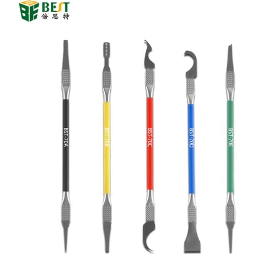 BEST-70A Cpu Disassemble Mobile Phone Repair A Main Board Chip Blade Except Rubber Tool Hook Knife Scraper for IPhone repair