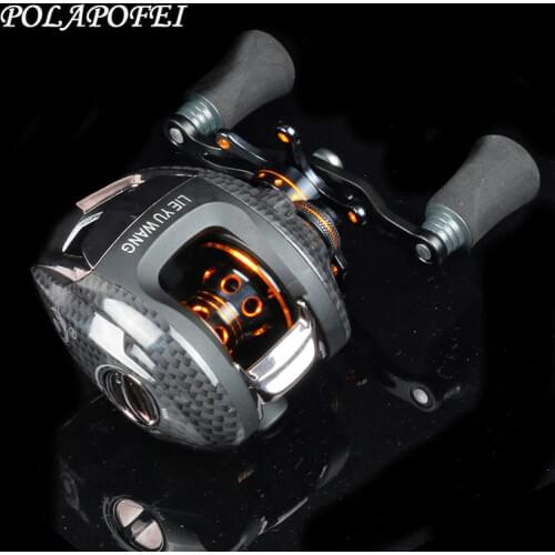 Baitcasting Reel 12+1BB Lure Fishing Reel 6.3:1 Spool Bait Metal Coil Boat Trolling Wheel Pike Fishing accessories Gear D