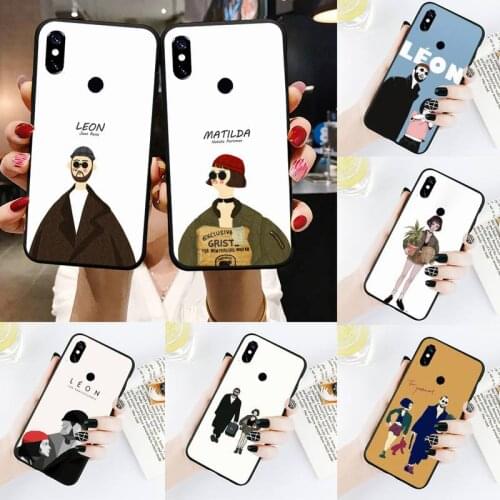 Leon Matilda Natalie Portman Movie Phone Case For Xiaomi Redmi Note 4 4x 5 6 7 8 pro S2 PLUS 6A PRO