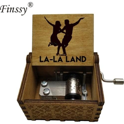 Movie print music theme la la land Music Box Birthday Gift For Christmas Valentines day special gifts for lovers childrens kids