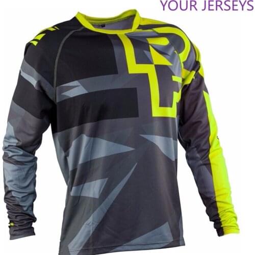2022 New Enduro Jeresy Downhill Jersey MTB Offroad Long Motorcycle Motocross Racing Riding Cycling T-shirt FXR FXR DH