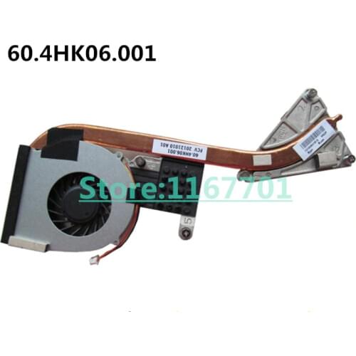 New Original Laptop/Notebook CPU cooling Radiator Heatsink&Fan for Lenovo Ideapad B460 B460A V460 60.4HK06.001