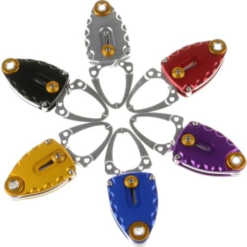 Wholesale 6 Pieces Stainless Steel Mini Fish Lip Grip Gripper Fishing Grabber Grips Fishing Tackle