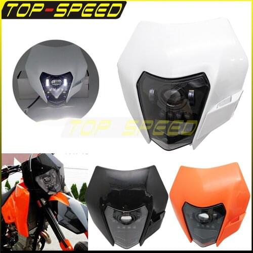 Motorcycle Headlight Head Lamp Enduro Dual Sport Dirt Bike For 500 EXC Six Days 2016 150 XC-W 2017 250 XC-W 2017 300 XC-W 2017