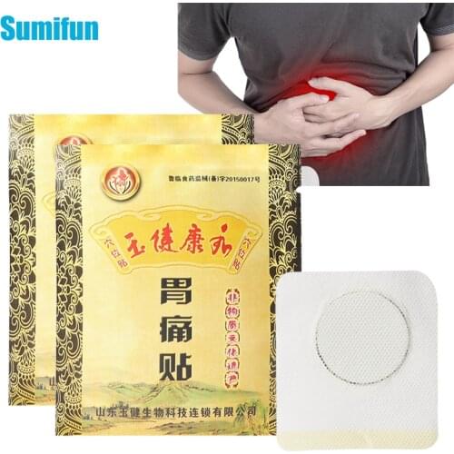 3/6 Pcs Stomach Pain Patch Gastrointestinal Plaster For Acid Reflux Gastritis Colitis Plaster Diarrhea Dyspepsia Herbal Patch