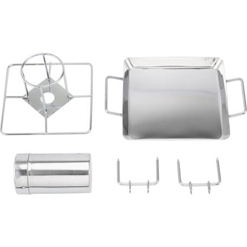 Beer Can Chicken Grill Rack-Stainless Steel Bracket-Barbecue Rack, Oven or Smoker