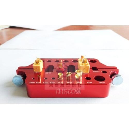 Alloy Universal Soldering Station Fixture for XT60 XT90 Mini T Deans Banana Connector Plugs Battery RC Hobby Tool