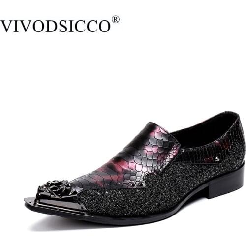 VIVODSICCO Mens Oxfords