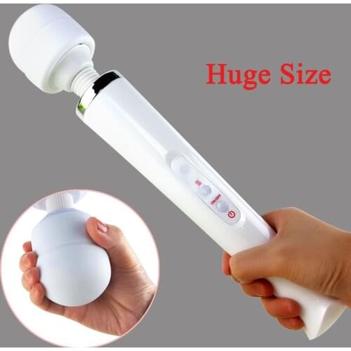 ZINI Huge Magic Wand Vibrators for women, USB Big AV Stick Female G Spot Massager Clitoris Stimulator Adult Sex Toys for Woman