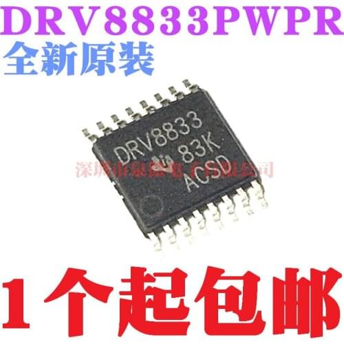 100% Original New In Stock DRV8833 DRV8833PWPR DRV8833PWP TSSOP16