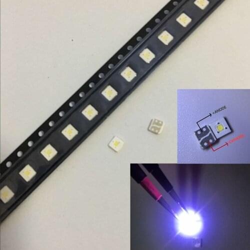 200PCS LUMENS LED Backlight Flip-Chip LED 2.4W 3V 3535 Cool white 153LM For SAMSUNG LED LCD Backlight TV Application
