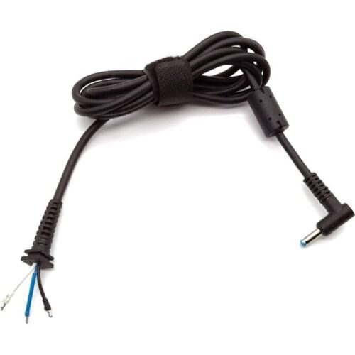 3pcs DC Tip Plug 4.5x3.0 mm/4.5*3.0 mm DC Power Cable with Pin for HP Dell Ultrabook Laptop Charger Power Supply DC Cable