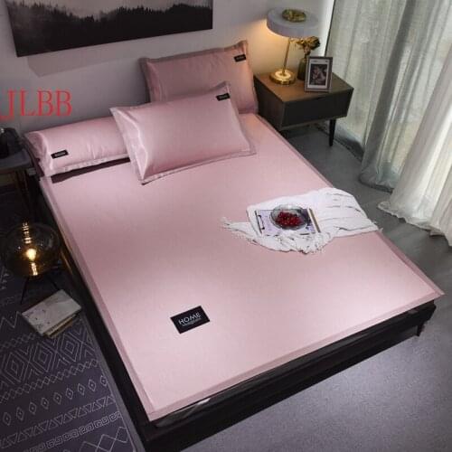 5D ice Cool Summer mat kit black lable Sleeping bed sheet set 2/3pcs fitted sheet solid mattress cover modern bedspread fashion