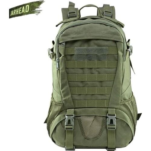 900D Oxford Camping Hiking Backpack Men Outdoor Waterproof Tactical Rucksacks Military Camouflage Knapsack 27L Molle Hunting Bag