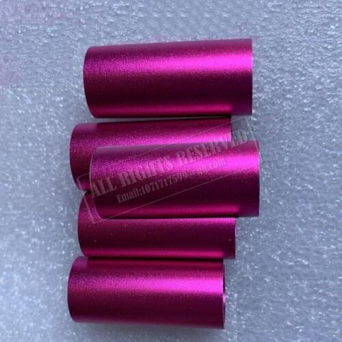 Aluminum Tube Hollow Pipe OD21mm 22mm 23mm 24mm 25mm Custom Color Red Blue Pink Yellow