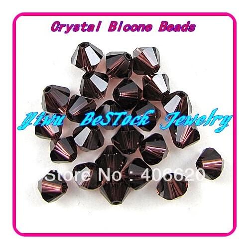 Free Shipping, 720pcs/Lot 3mm amethyst color Chinese Top Quality Crystal Bicone Beads