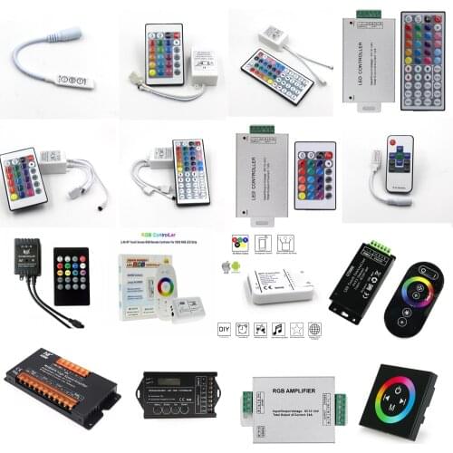 DC GT666/TC420/TC421 WiFi/TM08 86 Type Wall/2.4G RF remote/Bluetooth-compatible RGB Wifi Controller for RGB 3528 5050 led Strip