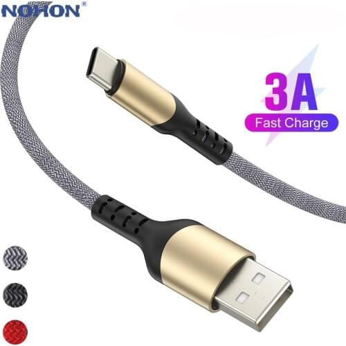Type C USB Cable For Samsung A51 A52 Huawei Xiaomi LG Sony OPPO Fast Charge Type c Mobile Phone Cord 1m 2m 3m Charger Data Wire