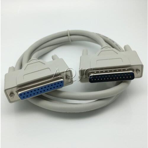 Printer Cable DB25 Male to Female 25 Pin Extension Line Parallel Port Computer 1.5m 2.8M 4.5M DB25 Male to male