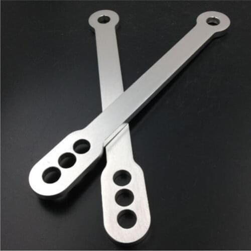 Motorcycle Silver Lowering Links For Kawasaki Ninja ZX6R 1998-2004 ZZR600 2005-2008 ZX9R 1998-2003 ZX12R 2000-2001 Custom