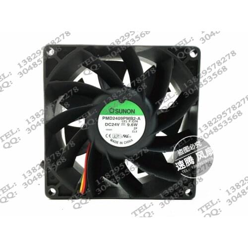 Genuine PMD2409PMB2-A 9038 24V 9.6W 3 line drive fan