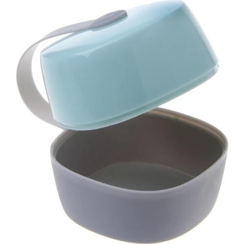 Portable Baby Infant Kids Pacifier Nipple Cradle Case Holder Travel Storage Box L4MC