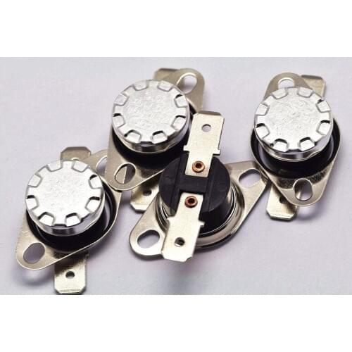 250V/10A 100C 105C 110C 120C 125C 130C~150C degree KSD 301 temperature controller switch/thermal protector normally close open