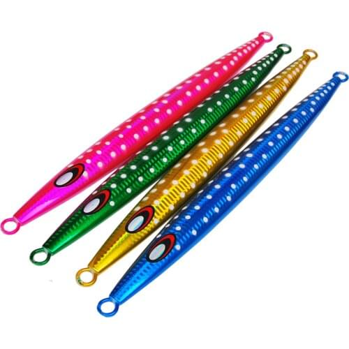 1PCS Deep sea Fishing Jigging Glow Zebra Slow Jig Jigbait Spoon Lure baits 700g